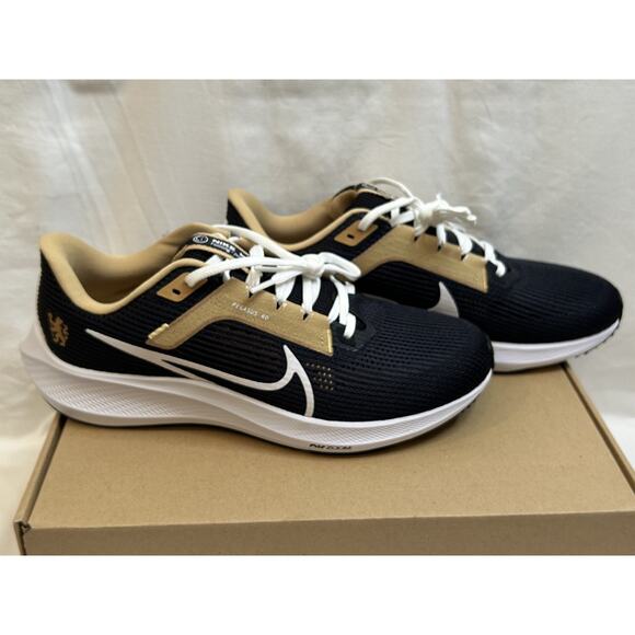 Nike Air Zoom Pegasus 40 Chelsea FC Pitch Blue Gold FQ2982-401 Size 9 Authentic - Picture 7 of 9
